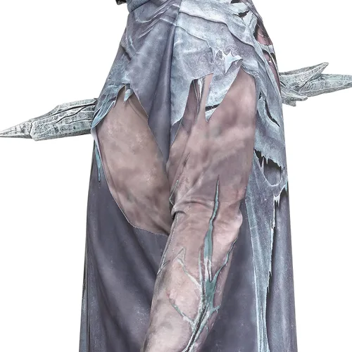 Vista 8 de Fun World Icebound Phantom Ghost Face Men's Costume