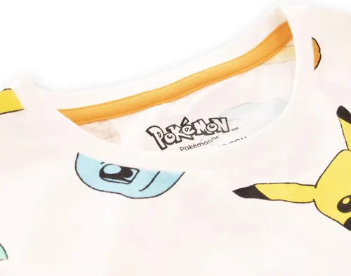 Vista 6 de Pokemon Paquete de 2 camisetas Charmander Squirtle and Pikachu para niños