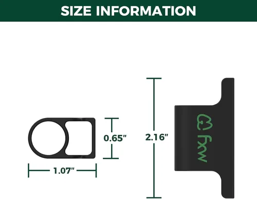 Vista 7 de FXW Anclajes de valla a pared, accesorios para corralitos para perros Negro
