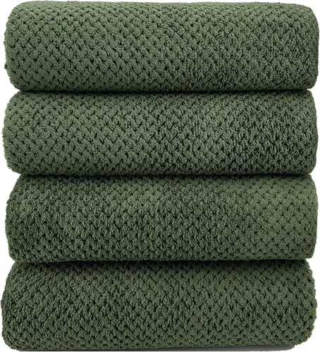 Vista 16 de YTYC Toallas, toallas de baño extra grandes de 29 x 59 pulgadas para baño, toallas de ducha súper suaves de secado rápido, peso ligero, microfibra