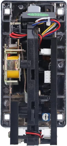 Vista 8 de Zyyini Aceptor, aceptador de máquina expendedora de juegos, selector de múltiples aceptadores de CPU programable para juego (gris plateado)