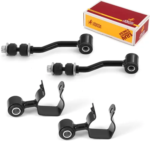 Vista 15 de Metrix Premium Chassis Parts - Kit de 4 piezas de barra estabilizadora delantera y trasera con enlace de extremo de barra estabilizadora para Ford