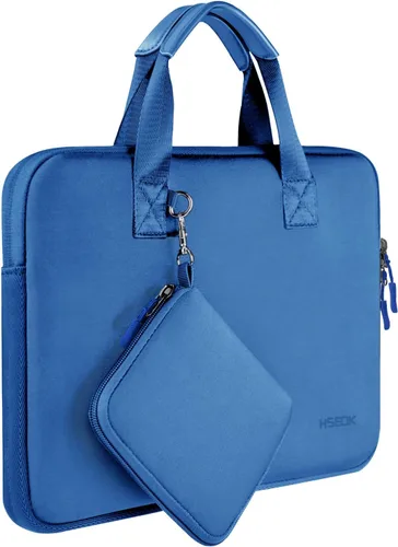 Vista 21 de Hseok Sk01bl01 - Funda de neopreno para portátil de 14 pulgadas con funda