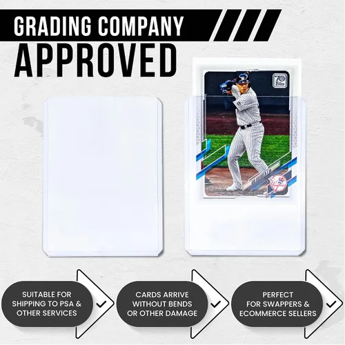 Vista 4 de Platinum Protectors Tarjetero de alta calidad para tarjetas coleccionables de 35 puntos de 3 x 4 pulgadas (paquete de 25)