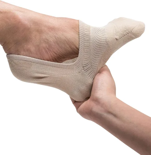 Vista 2 de Pro Mountain - Calcetines invisibles deportivos de algodón acolchado para mujer y hombre