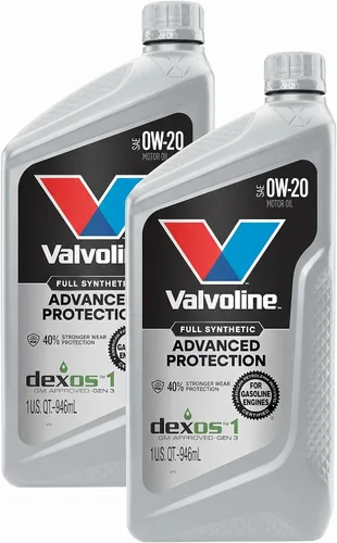 Vista 64 de Valvoline - Aceite sintético avanzado para motor SAE 0W-16 1 QT, caja de 6