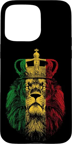 Vista 31 de Rasta Lion of Judah Rastafarian Reggae Ethiopian Lion Gift Case for iPhone 17