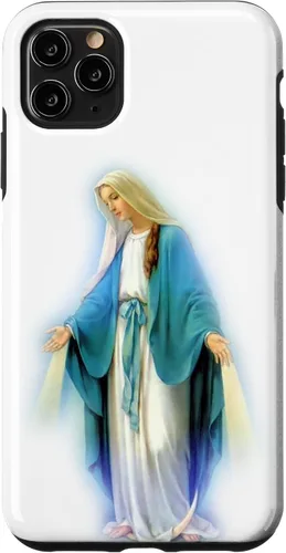 Vista 13 de Mary, Blessed Mother Catholic - Carcasa para iPhone 17