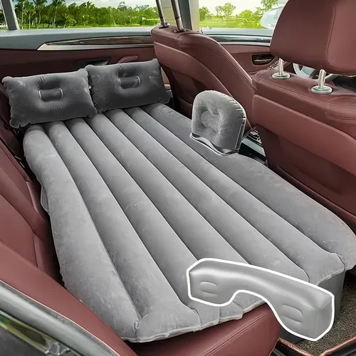 Vista 7 de Portable Car Air Mattress Compatible with Chevrolet Colorado, Thickened Inflatable Sleeping Pad for Camping, Road Trips & Travel, Includes Pump &