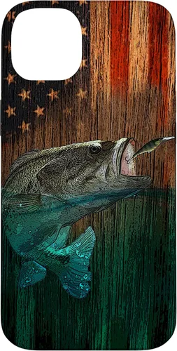 Vista 15 de iPhone 16 Largemouth Bass pesca pescadores caso