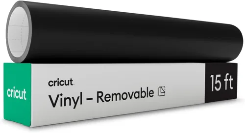 Vista 15 de Cricut - Vinilo removible de alta calidad, amarillo brillante (12 x 15 pies), sin residuos, fácil de quitar hasta 2 años, perfecto para proyectos