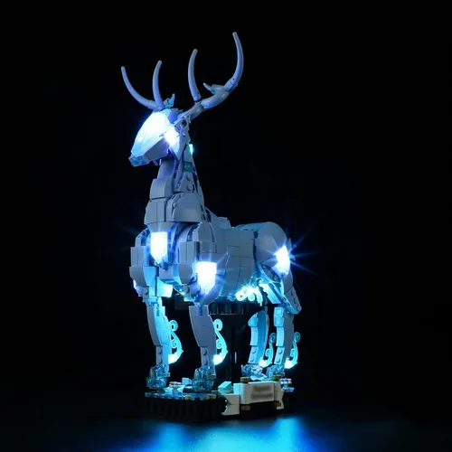 Vista 2 de LIGHTAILING Luz para Lego - 76414 Expecto Patronum - Kit de iluminación LED compatible con modelo de bloques de construcción Lego - NO incluye
