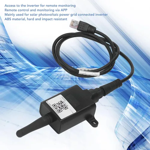Vista 4 de Módulo WiFi inversor solar, accesorio de interfaz de monitoreo remoto estable para el hogar, carcasa de ABS industrial, paquete de 1