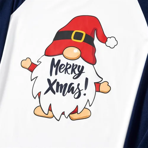 Vista 5 de PATPAT Pijamas de Navidad para la familia, conjuntos de pijamas navideños a juego para la familia con el bebé