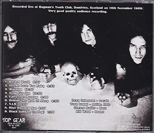 Vista 2 de Live In Dumfries 1969 by Black Sabbath