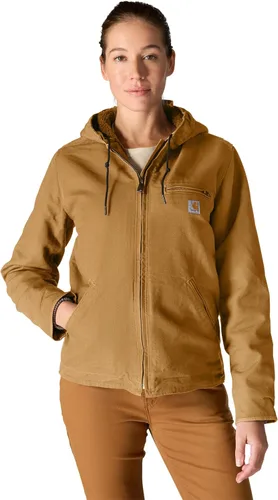 Vista 11 de Carhartt Chaqueta Iconic Washed Duck Sierra para mujer Albahaca