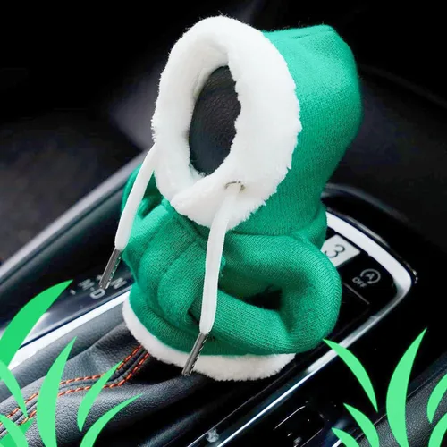 Vista 15 de Funda para palanca de cambios con capucha, decoración de protector de palanca de cambios de 4.7 pulgadas, ajuste universal, accesorio de decoración