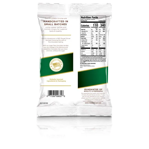 Vista 2 de Russell Stover Caramelos de coco sin azúcar, bolsa de 3 onzas
