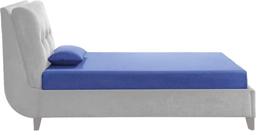 Vista 8 de Lexicon Cantus - Juego de colchón de espuma viscoelástica con gel de 7 pulgadas, tamaño individual, color azul