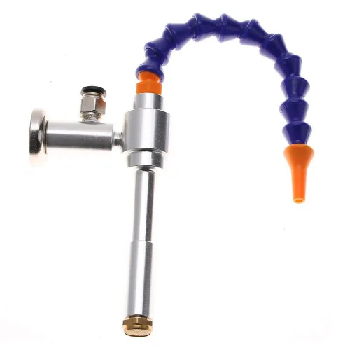 Vista 9 de Akozon Pistola de aire frío, pistola de aire frío Vortex de 5.118 in, máquina de flujo de aire de enfriamiento en seco con tubo flexible