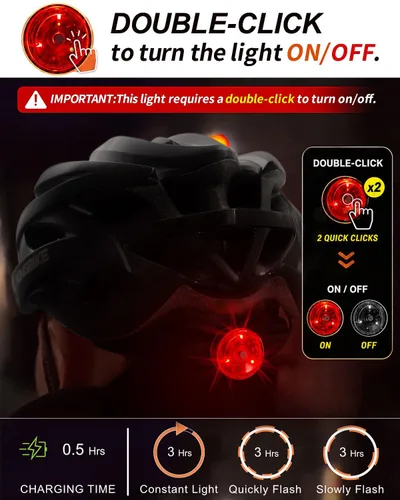 Vista 5 de KINGBIKE - Casco de bicicleta para adultos, hombres, mujeres y jóvenes, para ciclismo en carretera y montaña, con luz recargable por USB