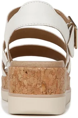 Vista 5 de Dr. Scholl's Shoes Sandalias de cuña Once Twice con plataforma para mujer
