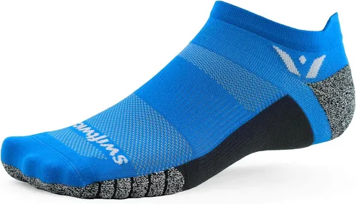 Vista 14 de Swiftwick - Calcetines antideslizantes para correr FLITE XT invisibles, calcetines de golf, máxima estabilidad Negro
