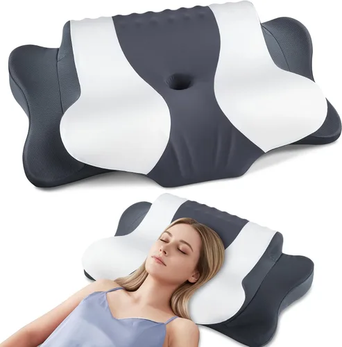 Vista 18 de DONAMA Almohada de lectura para juegos, almohada de escritorio de regazo para laptop, almohada de reposabrazos con bolsillos laterales, almohada