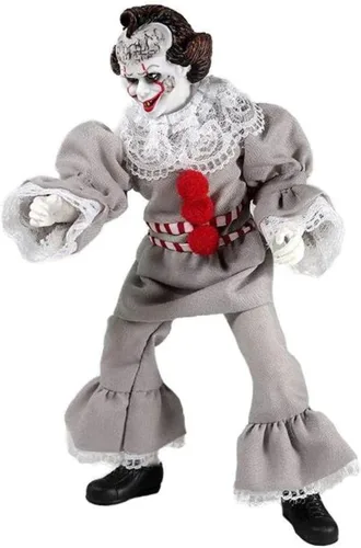 Vista 2 de Mego Monsters IT Pennywise 2017 - Figura de acción de 8 pulgadas, 14 puntos, articulación 63114