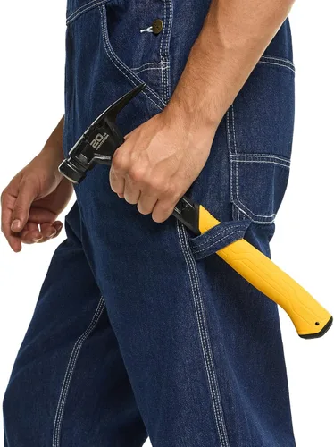 Vista 7 de CQR Overol con peto de ajuste regular para hombre, overol de trabajo duradero, overol utilitario