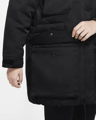 Vista 5 de Mujer Nike Down-Fill Parka Chaqueta NSW City Ready Negro