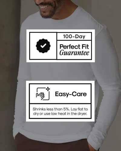 Vista 6 de True Classic Camisas de manga larga para hombre, camisetas de manga larga para hombre, camisas Henley para hombre y camisetas térmicas de punto gofre