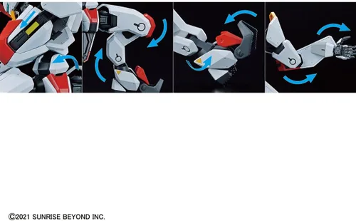 Vista 6 de Bandai Hobby - AMAIM: Warrior at The Borderline - 01 MAILeS KENBU, Bandai Spirits HG 1/72 Model Kit