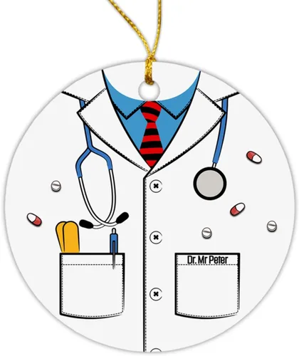Vista 15 de Adorno de Navidad personalizado, adorno de Navidad personalizado para hijo/hija, recuerdos de vacaciones para padres y bebés