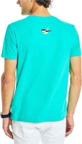 Vista 4 de Nautica Camiseta gráfica de vela hecha de forma sostenible