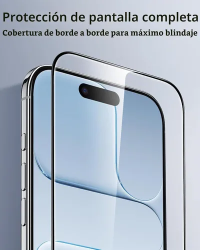 Vista 6 de ESR Paquete de 3 protectores de pantalla para iPhone Air, grado militar, inastillables, dureza 9H, vidrio templado de cobertura completa para iPhone