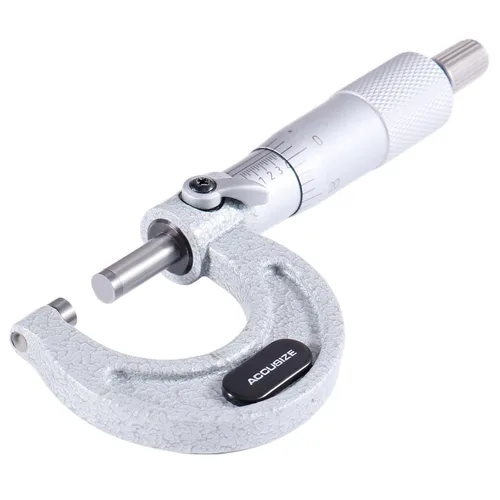 Vista 8 de Accusize Industrial Tools Micrómetro de exterior de ultra precisión 0 - 1 pulgada x 0.0001 pulgada, Eg00-0001 0-1", Ultra-Precision, Carbide