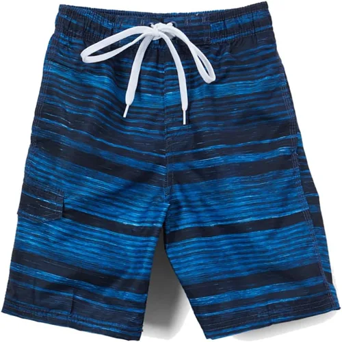 Vista 26 de Kanu Surf Traje de baño de playa con protección UPF 50+ de secado rápido para niños Dominica Verde