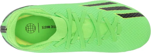 Vista 5 de adidas Tenis de fútbol unisex para niños X Speedportal.3 para terreno firme, Clear Aqua-power Blue-Solar Yellow