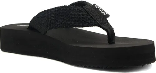 Vista 2 de Soda SKILL Sandalias de cuña ligeras de moda para mujer