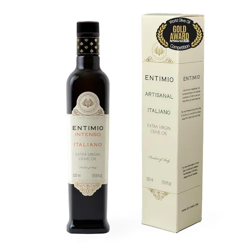 Vista 11 de Entimio Ardente Aceite de oliva virgen extra italiano orgánico de Italia, más de 600 mg/kg alto en polifenoles, ganador del oro 2025, evoo