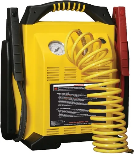 Vista 2 de Clore Automotive Jump-N-Carry Arrancador de batería de pico de amperios con compresor de aire