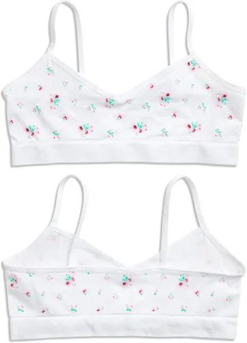 Vista 3 de Sweet Sassy Conjunto de brasier de entrenamiento para niñas 8 piezas sin costuras bralette y ropa interior de bikini