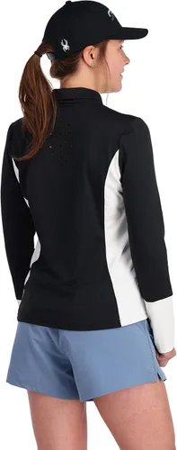 Vista 4 de Spyder Cuello con cremallera Arc Graphene Tech para mujer