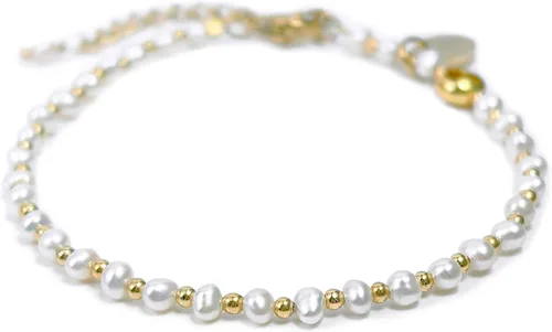 Vista 24 de Morchic 3mm Natural Gemstone Beaded Bracelet for Women, Dainty Tiny Charm Jewelry, Adjustable 7.1-8.6" Ideal Birthday Holiday Gift