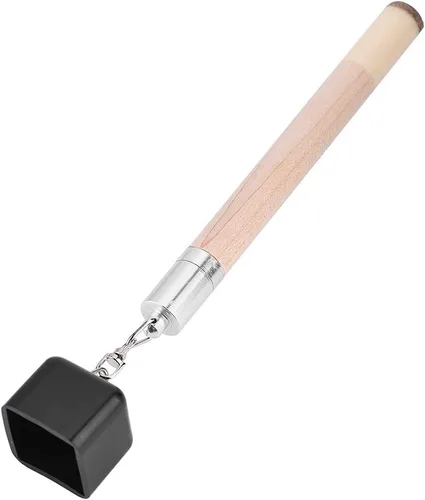 Vista 8 de plplaaoo Soporte de tiza para billar, soporte de tiza para taco de billar 2 en 1, punta de taco de billar, soporte portátil de billar para billar