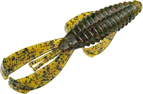 Vista 19 de Strike King Rage Bug Señuelo de Pesca, Grúber de Plástico Suave, Diseño Único, Acción Sutil