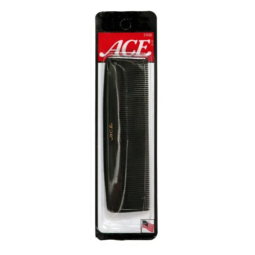 Vista 3 de GOODY ACE - Peine de pelo de bolsillo para hombres, 5 pulgadas, negro, ideal para todo tipo de cabello, dientes finos para cabello fino a mediano