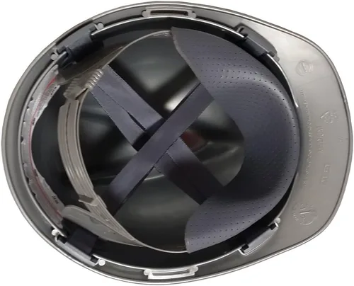 Vista 6 de MSA V-Guard - Sombreros duros estilo gorra con suspensión ligera Staz-On con bolsa de mano