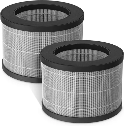 Vista 6 de Fil-fresh Paquete de 3 filtros de purificador de aire MK01 y MK06 de repuesto para AROEVE MK01 y MK06, ToLife TZ-K1, Kloudi DH-JH01 purificador
